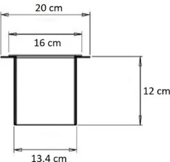 SAAR -Inbouw Toilet Reserve Rolhouder RVS - Met - MAT WIT - Inzetstuk , (uitneembaar) -72 X 20 X 13 Cm - Inbouwdiepte 12 Cm -Badkamer Accessoires Winkel 1200x1140 1
