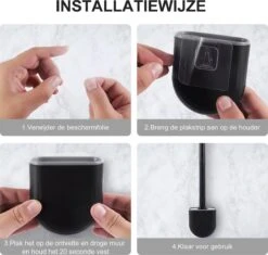 WC Borstel – Siliconen – Zwart – WC Borstel Met Houder – Vrijstaand – Hangend – WC Borstel En Houder – WC Borstel Zwart 18 WC Borstel – Siliconen – Zwart – WC Borstel Met Houder – Vrijstaand – Hangend – WC Borstel En Houder – WC Borstel Zwart -Badkamer Accessoires Winkel 1200x1143 1