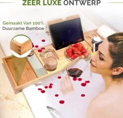 Krexs - Badplank – Badbrug - Badplank Voor In Bad – Badrekje - Badtafel - Badkuip Plank - Bamboe Badplank 13 Krexs - Badplank – Badbrug - Badplank Voor In Bad – Badrekje - Badtafel - Badkuip Plank - Bamboe Badplank -Badkamer Accessoires Winkel 1200x1150 4