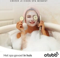 Zitbad | Opblaasbaar Zitbad Voor Volwassenen Van OTUBB | Ofuro | Opvouwbare Badkuip | Inklapbaar | Rond | IJsbad | Zwart | Bath Bucket -Badkamer Accessoires Winkel 1200x1152 10