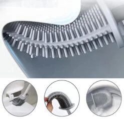 WC Borstel – Siliconen – Zwart – WC Borstel Met Houder – Vrijstaand – Hangend – WC Borstel En Houder – WC Borstel Zwart -Badkamer Accessoires Winkel 1200x1153 1