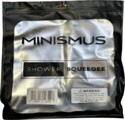 Minismus Douchewisser Zwart Met Ophanghaak - Raamwisser - Trekker Douche - Douchewissers - Raamtrekker - Douchetrekker -Badkamer Accessoires Winkel 1200x1153