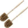 2x Stuks Houten Wc/toiletborstels Bruin 36 Cm - Toilet/badkameraccessoires Wc-borstels -Badkamer Accessoires Winkel 1200x1155 1