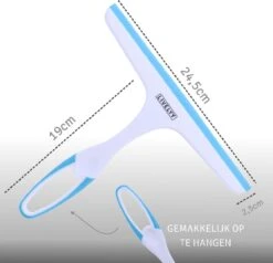 LIVELYY - Professionele Douchewisser - Raamwisser - Douche Trekker - Douchewissers - Aqua Blauw -Badkamer Accessoires Winkel 1200x1157 4