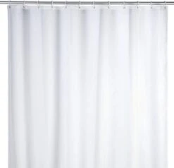 WENKO Anti-schimmel Douchegordijn Uni Wit 180x200cm Polyester Inclusief Ophangringen -Badkamer Accessoires Winkel 1200x1158 8