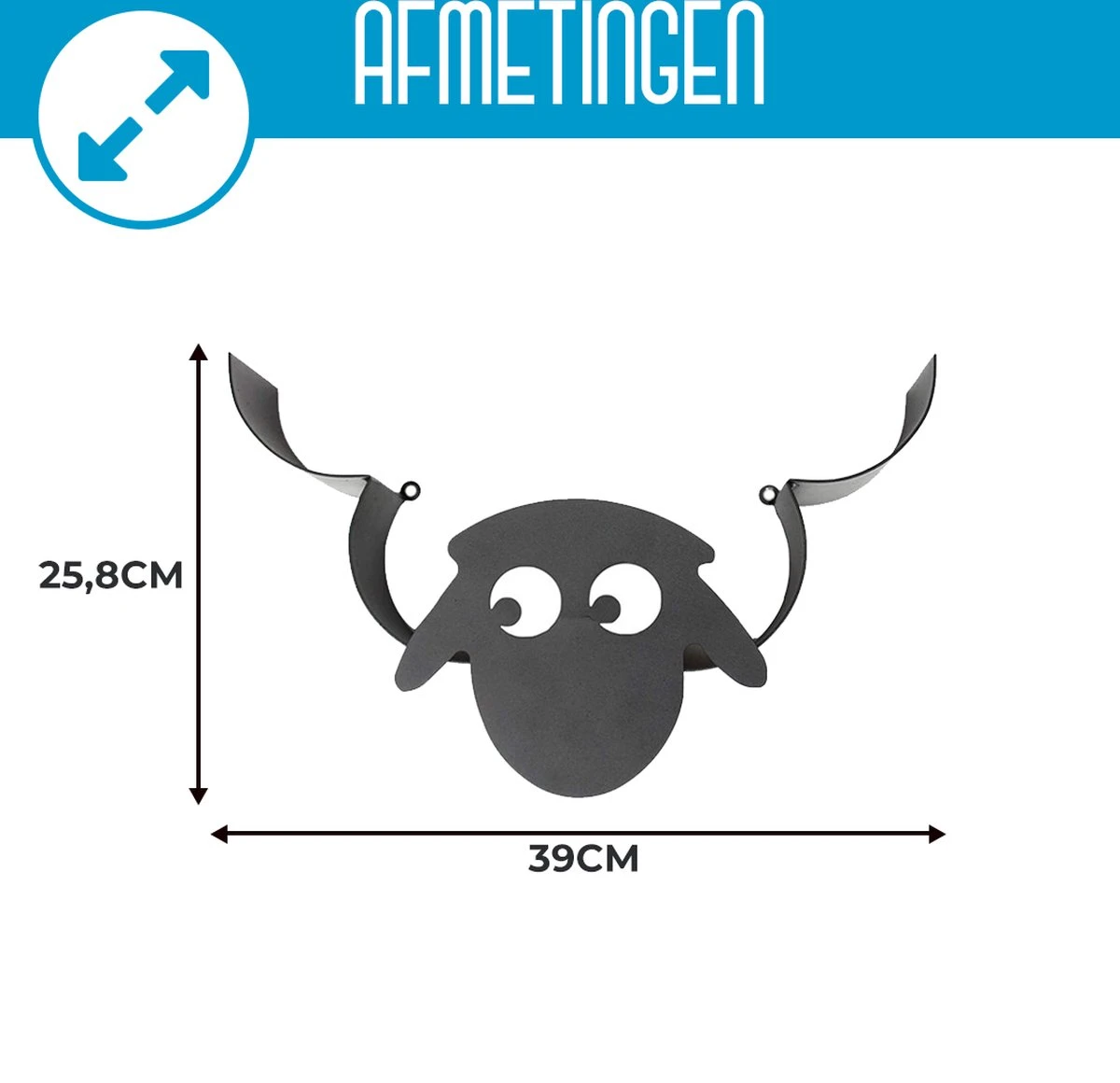 Schaap Toiletrolhouder| Extensso® | - Wc Rolhouder - Wc Rolhouder Zwart - Wc Rolhouder Staand - Wc Rolhouder Zonder Boren - Toiletrolhouder Staand - Zonder Boren - Toiletrolstandaard - Kerst Cadeau - Cadeautjes 7 Schaap Toiletrolhouder| Extensso® | - Wc Rolhouder - Wc Rolhouder Zwart - Wc Rolhouder Staand - Wc Rolhouder Zonder Boren - Toiletrolhouder Staand - Zonder Boren - Toiletrolstandaard - Kerst Cadeau - Cadeautjes - Afbeelding 5