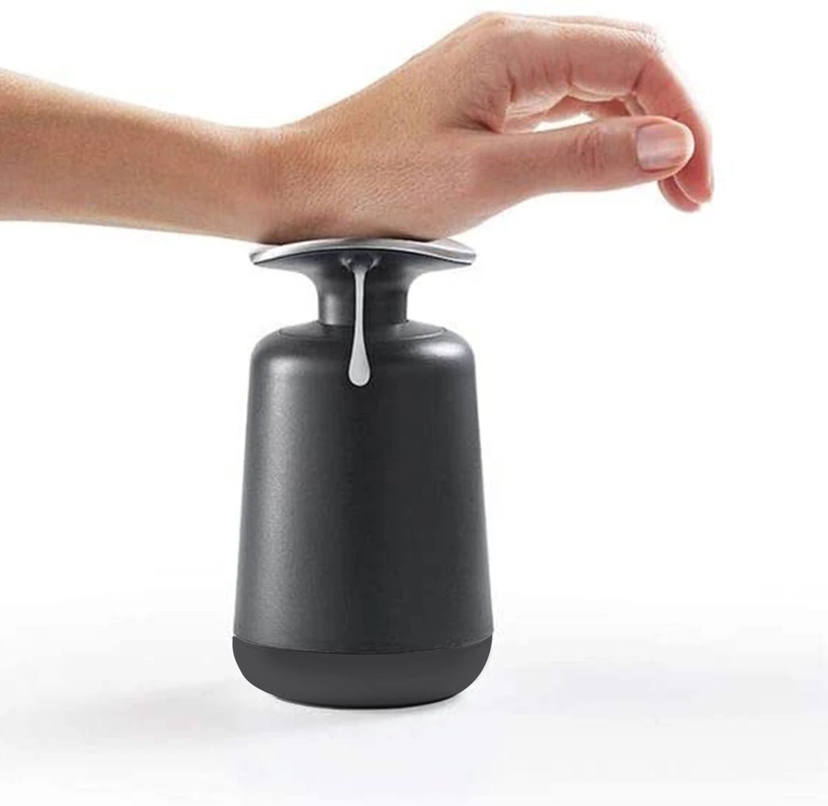 Wonix® - Zeepdispenser - Zeeppompje - Duw Met Pols - 300ml - Zwart 7 Wonix® - Zeepdispenser - Zeeppompje - Duw Met Pols - 300ml - Zwart - Afbeelding 5