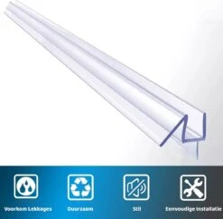 Minismus Douchedeurafdichting Met Waterkering (2 Strips Van 1 Meter, Makkelijk Inkortbaar) - Waterstopper Geschikt Voor Glas Van 6 Tot 8 Mm - Douchedorpel - Lekstrip Voor Horizontale Bevestiging 19 Minismus Douchedeurafdichting Met Waterkering (2 Strips Van 1 Meter, Makkelijk Inkortbaar) - Waterstopper Geschikt Voor Glas Van 6 Tot 8 Mm - Douchedorpel - Lekstrip Voor Horizontale Bevestiging -Badkamer Accessoires Winkel 1200x1175 9