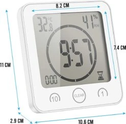 Podec Douchetimer Douche Klok 5 Minuten Showertimer Waterbesparend -Badkamer Accessoires Winkel 1200x1182 10