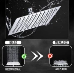 Merkloos Regendouchekop Deluxe | ø 35 Cm | Douchekop Met Slang En Houder | Douchekop | Doucheslang | Douchekophouder | Complete Doucheset | Roestvrij Staal | 360° Draaibaar | Badkamer Accessoires | Elite Pure Chrome Collection 2022 12 Merkloos Regendouchekop Deluxe | ø 35 Cm | Douchekop Met Slang En Houder | Douchekop | Doucheslang | Douchekophouder | Complete Doucheset | Roestvrij Staal | 360° Draaibaar | Badkamer Accessoires | Elite Pure Chrome Collection 2022 -Badkamer Accessoires Winkel 1200x1182 12