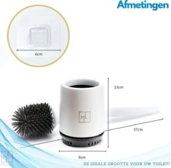 MyLife WC Borstel Met Houder - Toiletborstel - Staand Of Hangend - Extra Hygiënisch - Inclusief Muurklever - Ventilatieroosters - Nieuw Design 13 MyLife WC Borstel Met Houder - Toiletborstel - Staand Of Hangend - Extra Hygiënisch - Inclusief Muurklever - Ventilatieroosters - Nieuw Design -Badkamer Accessoires Winkel 1200x1182 4