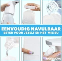 Automatische Foam Dispenser - Schuim - Zeep - Zeepdispenser - Hygiëne - Infrarood Sensor - Schuimzeep Dispenser - Zeeppompje - Elektrische Zeep Dispenser - Dettol Mousse -Badkamer Accessoires Winkel 1200x1185 3