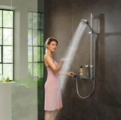 Hansgrohe Raindance Select S Doucheset 120 3jet PowderRain Met Unica'S Puro Glijstang 65 Cm Chroom 40 Hansgrohe Raindance Select S Doucheset 120 3jet PowderRain Met Unica'S Puro Glijstang 65 Cm Chroom -Badkamer Accessoires Winkel 1200x1188 8