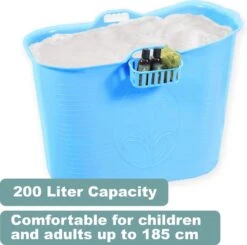 Zitbad Voor Volwassenen - Bath Bucket - Blauw - 200L -Badkamer Accessoires Winkel 1200x1191 19