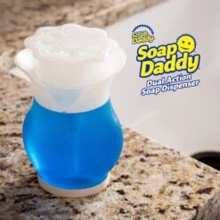 Scrub Daddy Zeepdispenser - Duel Action Soap Dispenser - Wonder WashUp 16 Scrub Daddy Zeepdispenser - Duel Action Soap Dispenser - Wonder WashUp -Badkamer Accessoires Winkel 1200x1195 1