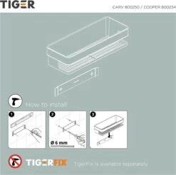 Tiger Carv - Douchemand 28 Cm - Zwart -Badkamer Accessoires Winkel 1200x1197 10