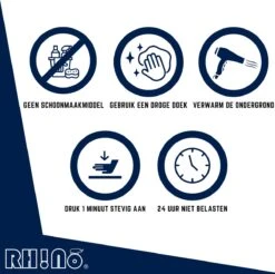 Reserverolhouder | Rh!no | WC-rolhouder | Zwart | Ophangen Zonder Boren Mogelijk| Toiletrolhouder | Plakstrip | 3 Rollen | Rh!no -Badkamer Accessoires Winkel 1200x1197 4