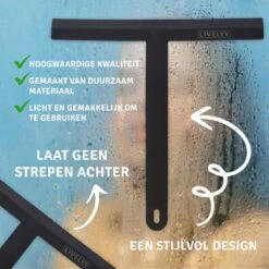 LIVELYY - Professionele Douchewisser - Raamwisser - Douche Trekker - Douchewissers - Zwart 11 LIVELYY - Professionele Douchewisser - Raamwisser - Douche Trekker - Douchewissers - Zwart -Badkamer Accessoires Winkel 1200x1199 1