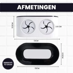 Lenga Tandenborstelhouder - Elektrische Tandenborstel Houder - Dubbele Tandenborstel Houder - Tandenborstel Houder Zwart -Badkamer Accessoires Winkel 1200x1199 13