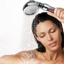 MM Brands Ionische Douchekop - Waterbesparende Douchekop - Handdouche Met Hoge Druk En Filter - Regendouche -Badkamer Accessoires Winkel 1200x1199 16