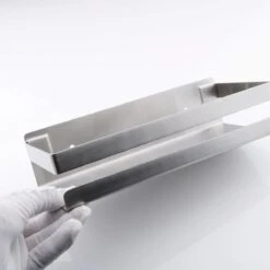 Merkloos Doucherek Zilver - Douche Rek - Zelfklevend - Badkamer Planchet - Inclusief Montageset -Badkamer Accessoires Winkel 1200x1200 1058