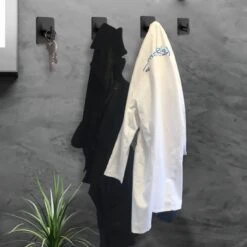 Dubbele Doucherek Zwart Zonder Boren – Sterke Lijmbasis - Badkamer Rek – Hoek – Doucherekjes – Incl. Schroeven – Incl. 2 Haken -Badkamer Accessoires Winkel 1200x1200 1108