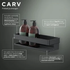 Tiger Carv - Douchemand 28 Cm - Zwart -Badkamer Accessoires Winkel 1200x1200 1142