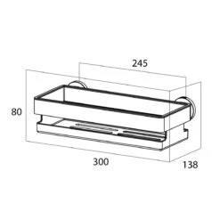 Tiger Noon Douchemand - Zwart -Badkamer Accessoires Winkel 1200x1200 1189
