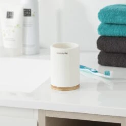 Sealskin Grace - Tandenborstelbeker Vrijstaand - Wit -Badkamer Accessoires Winkel 1200x1200 1236