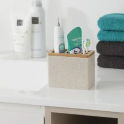 Sealskin Grace Tandenborstelhouder Vrijstaand - Zand 14 Sealskin Grace Tandenborstelhouder Vrijstaand - Zand -Badkamer Accessoires Winkel 1200x1200 1256