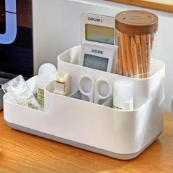 Tandenborstelhouder Badkamer – Elektrische Tandenborstel Houder - Tandenborstel - Make Up Organizer - Desk Organizer - Bureau Organizer - Opbergbox - Wit -Badkamer Accessoires Winkel 1200x1200 1299