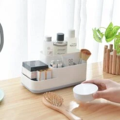 Tandenborstelhouder Badkamer – Elektrische Tandenborstel Houder - Tandenborstel - Make Up Organizer - Desk Organizer - Bureau Organizer - Opbergbox - Wit -Badkamer Accessoires Winkel 1200x1200 1302