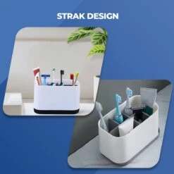 Roegaarden Tandenborstelhouder – Badkamer Organizer – 6 Sorteervakken - Met Lekbak -Wit 11 Roegaarden Tandenborstelhouder – Badkamer Organizer – 6 Sorteervakken - Met Lekbak -Wit -Badkamer Accessoires Winkel 1200x1200 1311