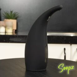 Soopz Black Graphite Classic - Automatische Zeepdispenser - No Touch Sensor - Mat Zwart - 300ml – Zeeppompje -Badkamer Accessoires Winkel 1200x1200 1462