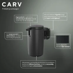 Tiger Carv - Zeepdispenser 175 Ml - Zwart -Badkamer Accessoires Winkel 1200x1200 1471