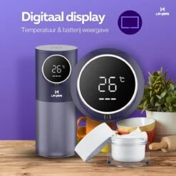 Lavrai - Automatische Zeepdispenser - Zeeppompje - Met LCD Scherm - Opldaadbaar - En Infrarood Sensor 12 Lavrai - Automatische Zeepdispenser - Zeeppompje - Met LCD Scherm - Opldaadbaar - En Infrarood Sensor -Badkamer Accessoires Winkel 1200x1200 1477