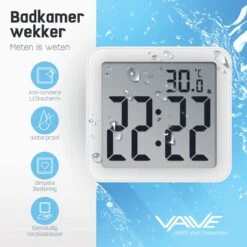VAIVE Douchetimer Waterdicht - Douchewekker - Douche Zandloper - Klok - Shower Timer -Badkamer Accessoires Winkel 1200x1200 1528