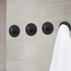 Handdoekhaakjes Zelfklevend - Zwart - Haakjes Handdoek 2st - Badkamer & Keuken -Badkamer Accessoires Winkel 1200x1200 154