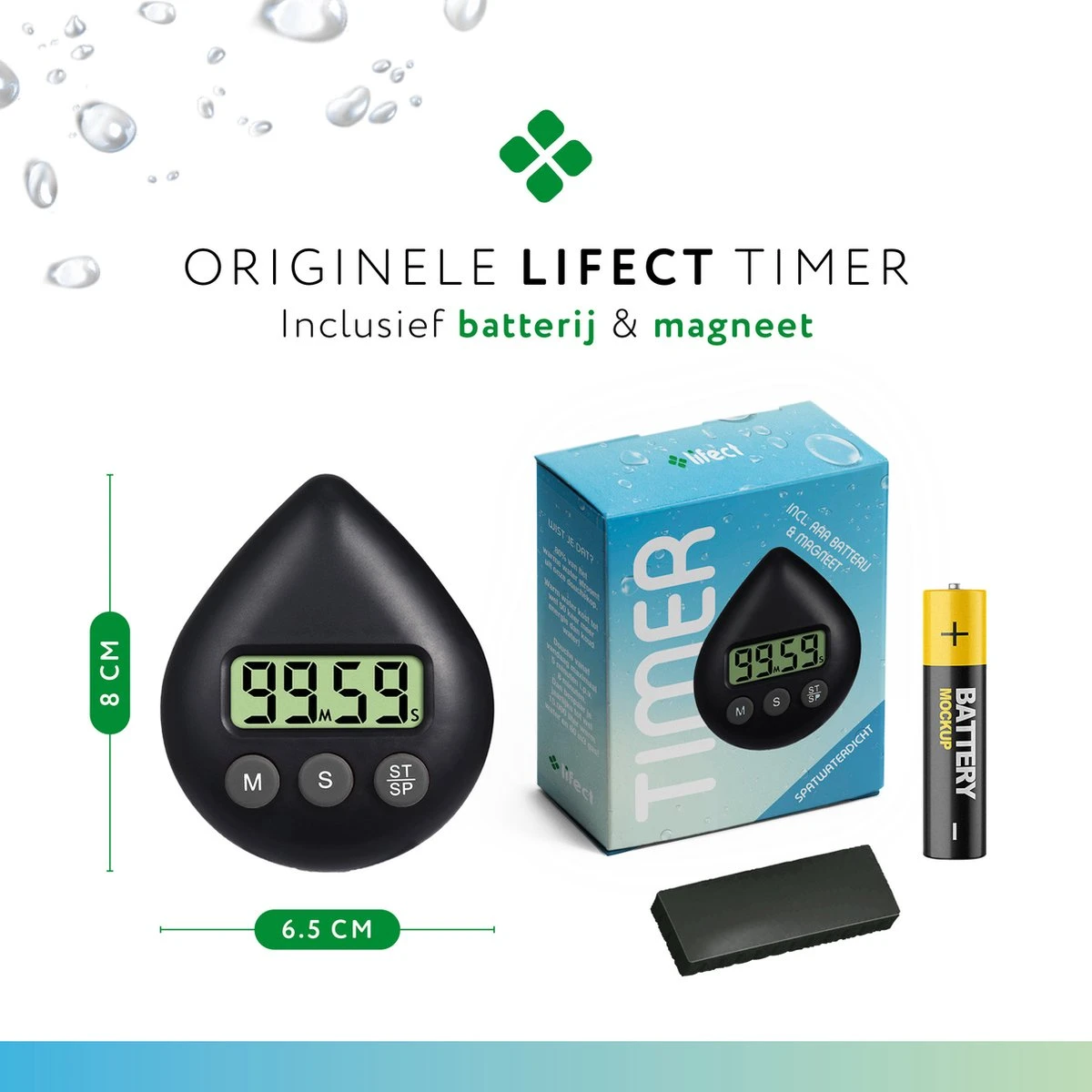 Lifect® Douchetimer 5 Minuten - Douche Wekker - Zandloper- Timer - Douche Klok - Showertimer- Douchecoach- Timer Douche 4 Lifect® Douchetimer 5 Minuten - Douche Wekker - Zandloper- Timer - Douche Klok - Showertimer- Douchecoach- Timer Douche - Afbeelding 2