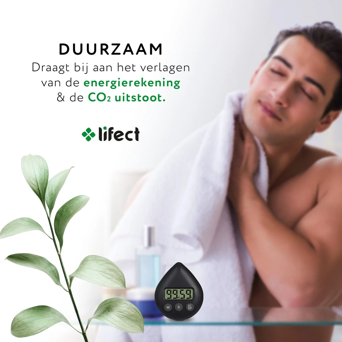 Lifect® Douchetimer 5 Minuten - Douche Wekker - Zandloper- Timer - Douche Klok - Showertimer- Douchecoach- Timer Douche 11 Lifect® Douchetimer 5 Minuten - Douche Wekker - Zandloper- Timer - Douche Klok - Showertimer- Douchecoach- Timer Douche - Afbeelding 9