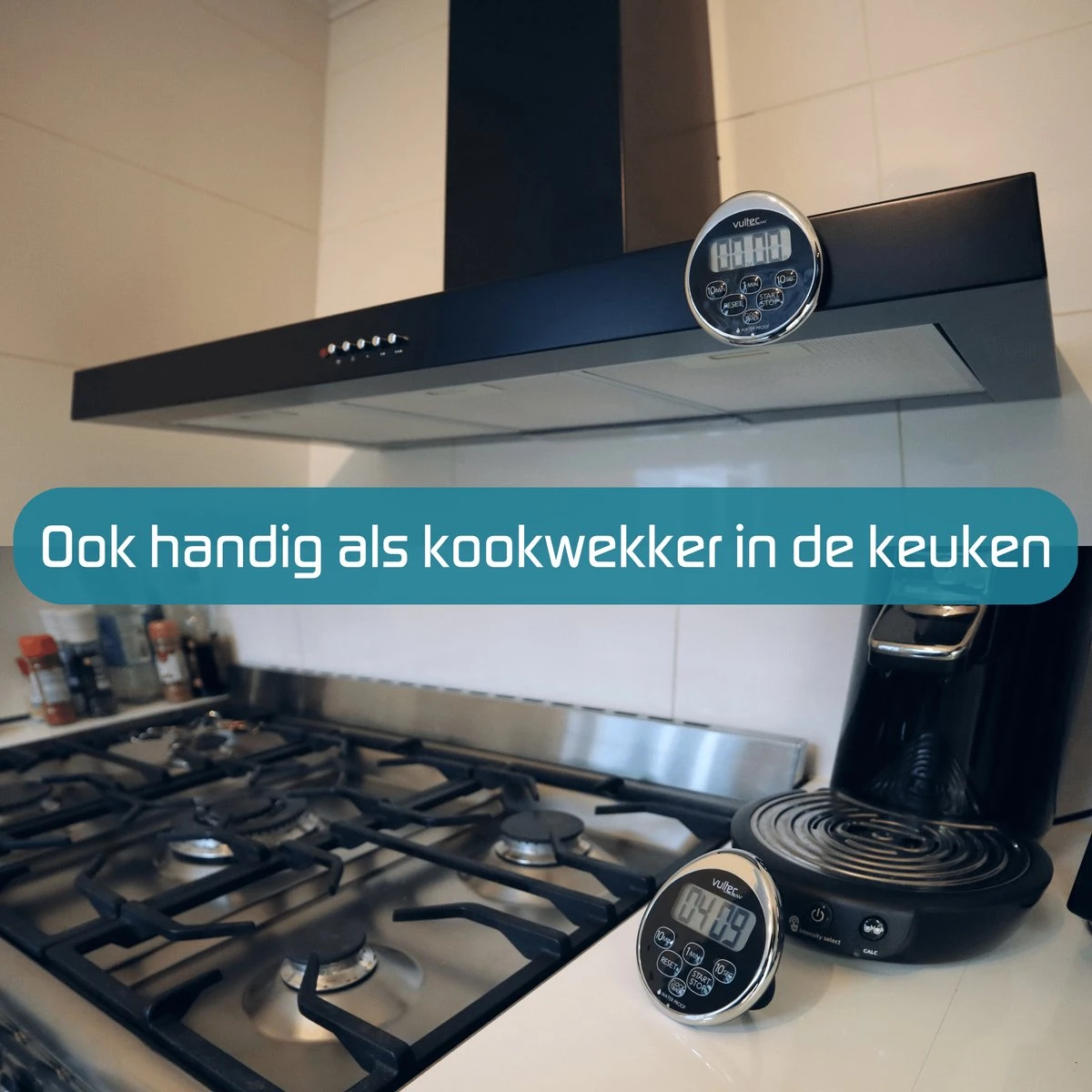 Douchetimer - Digitale Waterdichte Timer - Douche Klok - Showertimer - Digitaal - IPX7 9 Douchetimer - Digitale Waterdichte Timer - Douche Klok - Showertimer - Digitaal - IPX7 - Afbeelding 7