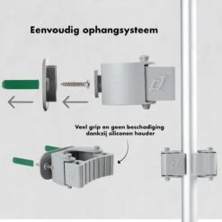 Chaton® Vloertrekker Lang Met Ophangsysteem - Afdraaibare Wisser - Douchewisser - Trekker Douche - Vloerwisser - Uitschuifbaar 70cm Tot 125cm -Badkamer Accessoires Winkel 1200x1200 158