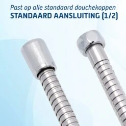 Saqu Express Doucheslang 175 Cm - Chroom 11 Saqu Express Doucheslang 175 Cm - Chroom -Badkamer Accessoires Winkel 1200x1200 1712