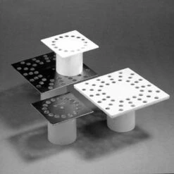 Dyka Doucheputrooster RVS 9.5 X 9.5cm -Badkamer Accessoires Winkel 1200x1200 1763