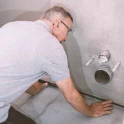 Douche Achterwand - Schulte Deco Design Softtouch - Steen Antraciet - 100x255cm - Wanddecoratie - Muurdecoratie - Badkamer Wandpaneel - Muurbekleding -Badkamer Accessoires Winkel 1200x1200 1786