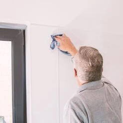 Douche Achterwand - Schulte Deco Design Softtouch - Steen Antraciet - 100x255cm - Wanddecoratie - Muurdecoratie - Badkamer Wandpaneel - Muurbekleding -Badkamer Accessoires Winkel 1200x1200 1792