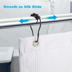 BOTC Gordijnringen - 12 Stuks Gordijn Haken - Gordijnhaken- RVS Gordijn Ringen Voor Gordijn Roede - Zwart -Badkamer Accessoires Winkel 1200x1200 1804