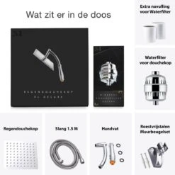 Regendouchekop XL Deluxe Ionisch Met Premium Waterfilter - Waterbesparend - ø 28 Cm - Inclusief Extra Navulling - Slang En Houder - Douchekop Met Filter - Regendouche - Handdouche - Hoge Druk - RVS - Douchefilter - Wellness - Spa 18 Regendouchekop XL Deluxe Ionisch Met Premium Waterfilter - Waterbesparend - ø 28 Cm - Inclusief Extra Navulling - Slang En Houder - Douchekop Met Filter - Regendouche - Handdouche - Hoge Druk - RVS - Douchefilter - Wellness - Spa -Badkamer Accessoires Winkel 1200x1200 1819