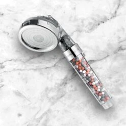 MM Brands Ionische Douchekop - Waterbesparende Douchekop - Handdouche Met Hoge Druk En Filter - Regendouche -Badkamer Accessoires Winkel 1200x1200 1839