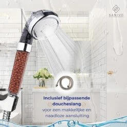 Waterbesparende Douchekop Ionische Douchekop Incl. Doucheslang - Douchefilter - Waterfilter - Handdouche - Met Mineraalstenen - Douchekop Met Slang – Transparant – Incl. Doucheslang 14 Waterbesparende Douchekop Ionische Douchekop Incl. Doucheslang - Douchefilter - Waterfilter - Handdouche - Met Mineraalstenen - Douchekop Met Slang – Transparant – Incl. Doucheslang -Badkamer Accessoires Winkel 1200x1200 1871